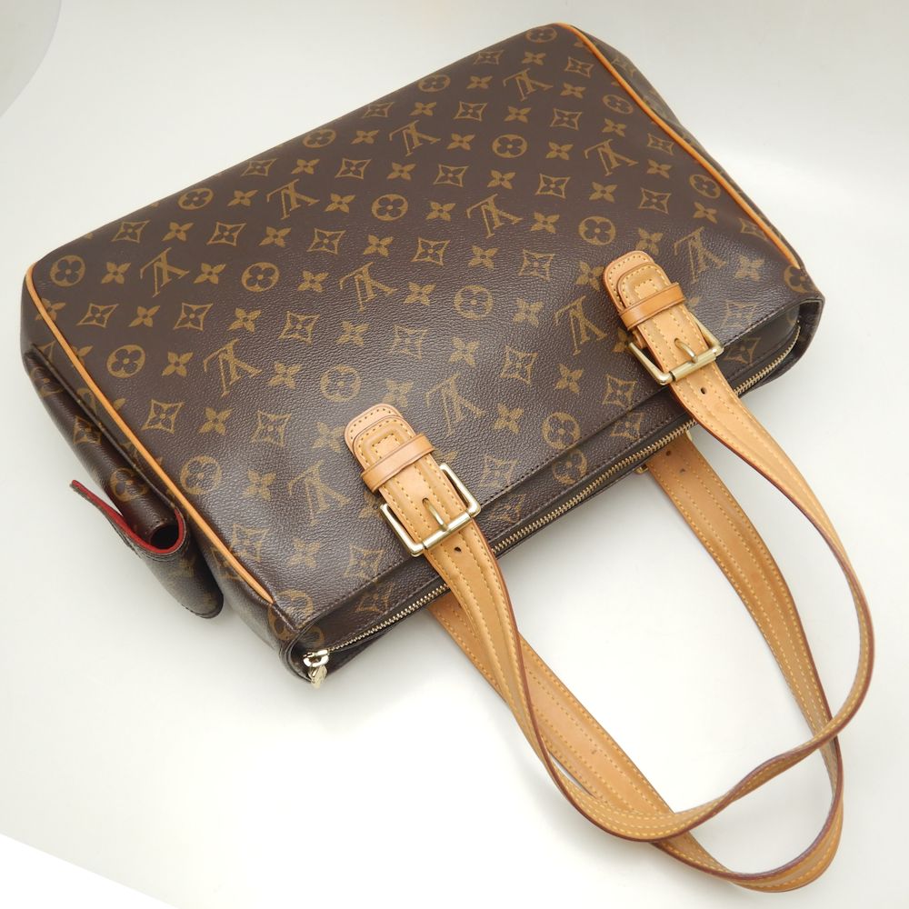 Louis Vuitton Monogram Multiple Cite Shoulder Bag Brown