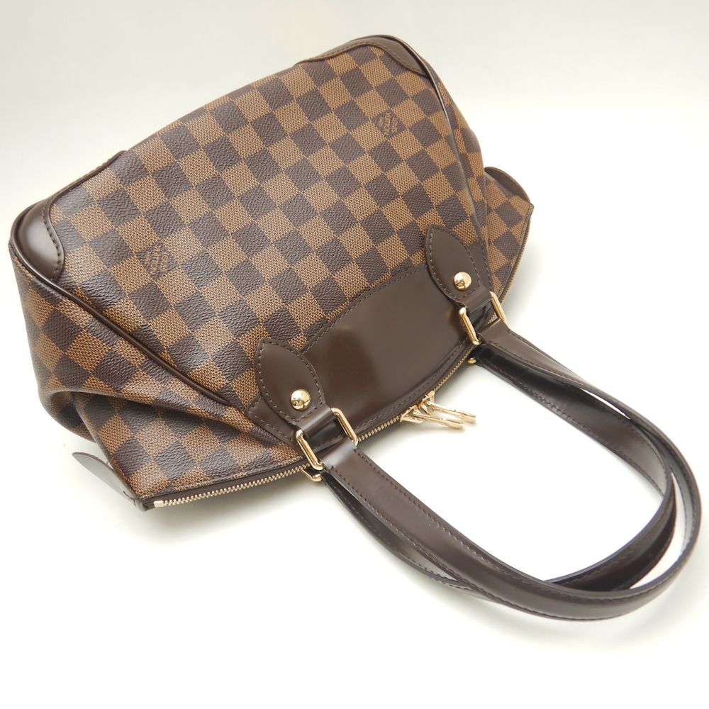 Louis Vuitton Damier Verona PM Shoulder Bag Brown