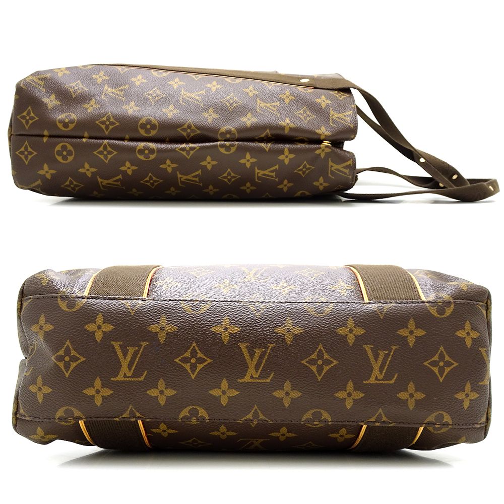 Louis Vuitton Monogram Shoulder Bag Brown