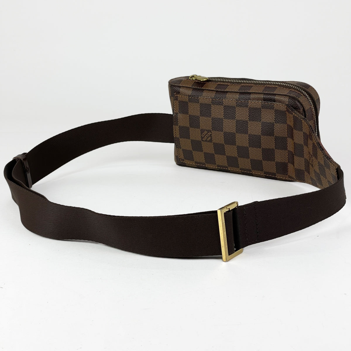 Louis Vuitton Jeronimos Waist Bag Shoulder Bag Body Bag Damier Brown