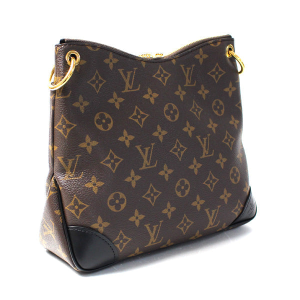 Louis Vuitton Monogram Odeon Nm Pm Shoulder Bag Monogram Canvas Leather