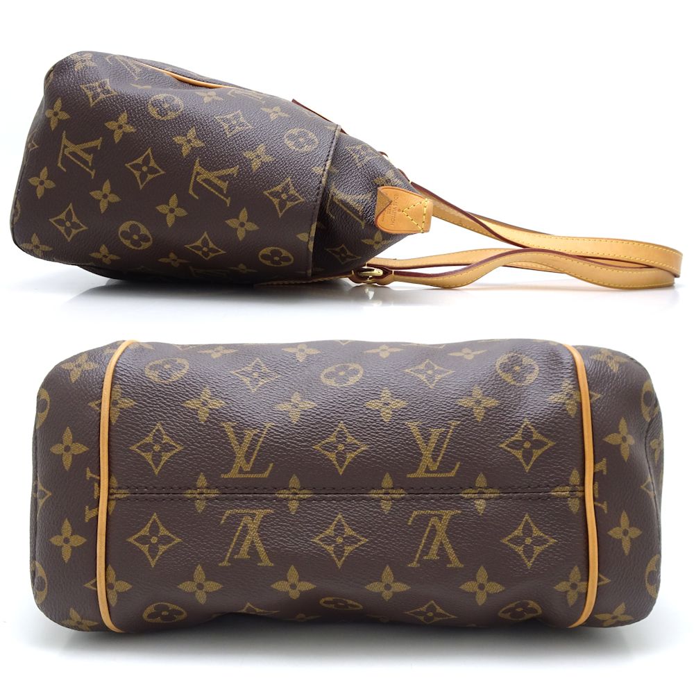 Louis Vuitton Monogram Totally PM Tote Bag Brown