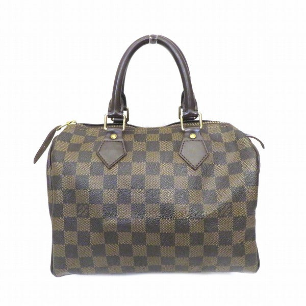 Louis Vuitton Damier Speedy 25 Bag Handbag Boston Bag