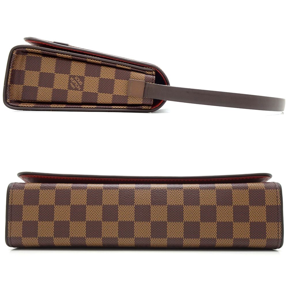 Louis Vuitton Damier Tribeca Ron Shoulder Bag Ebene