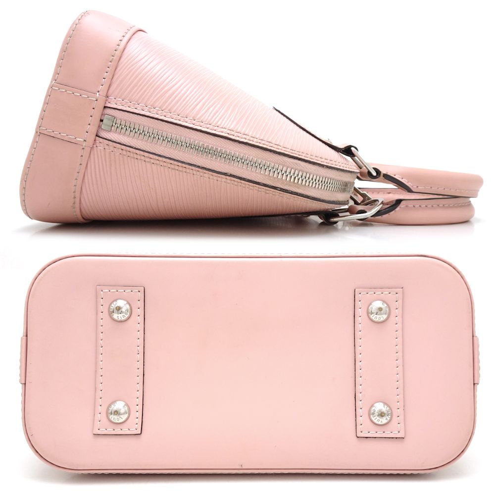 Louis Vuitton Epi Alma BB 2Way Bag Rose Ballerine Pink