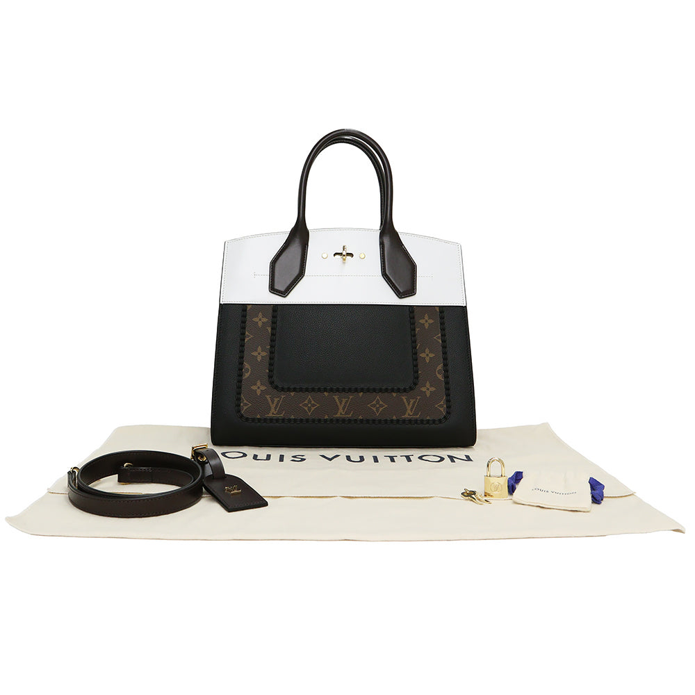 Louis Vuitton City Steamer MM Monogram 2way Shoulder Bag