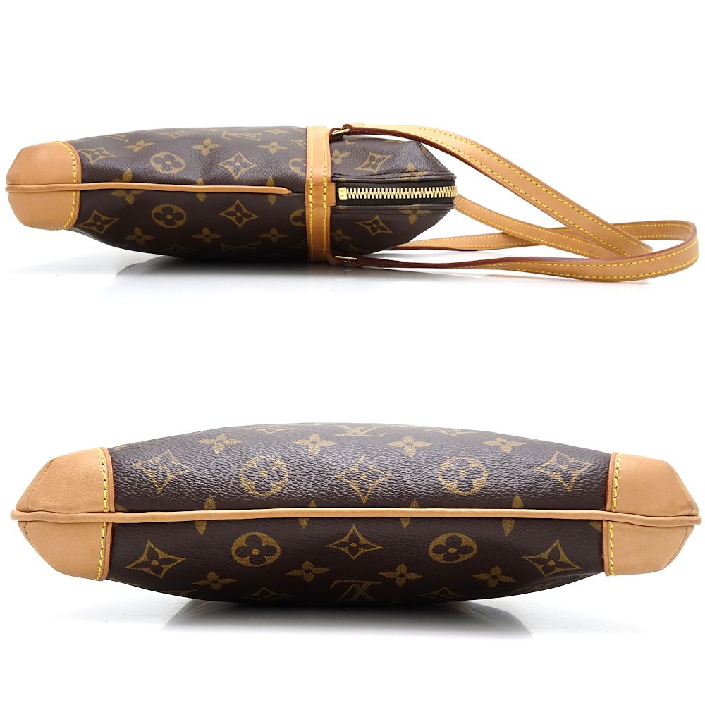Louis Vuitton Monogram Kusan GM Shoulder Bag Brown