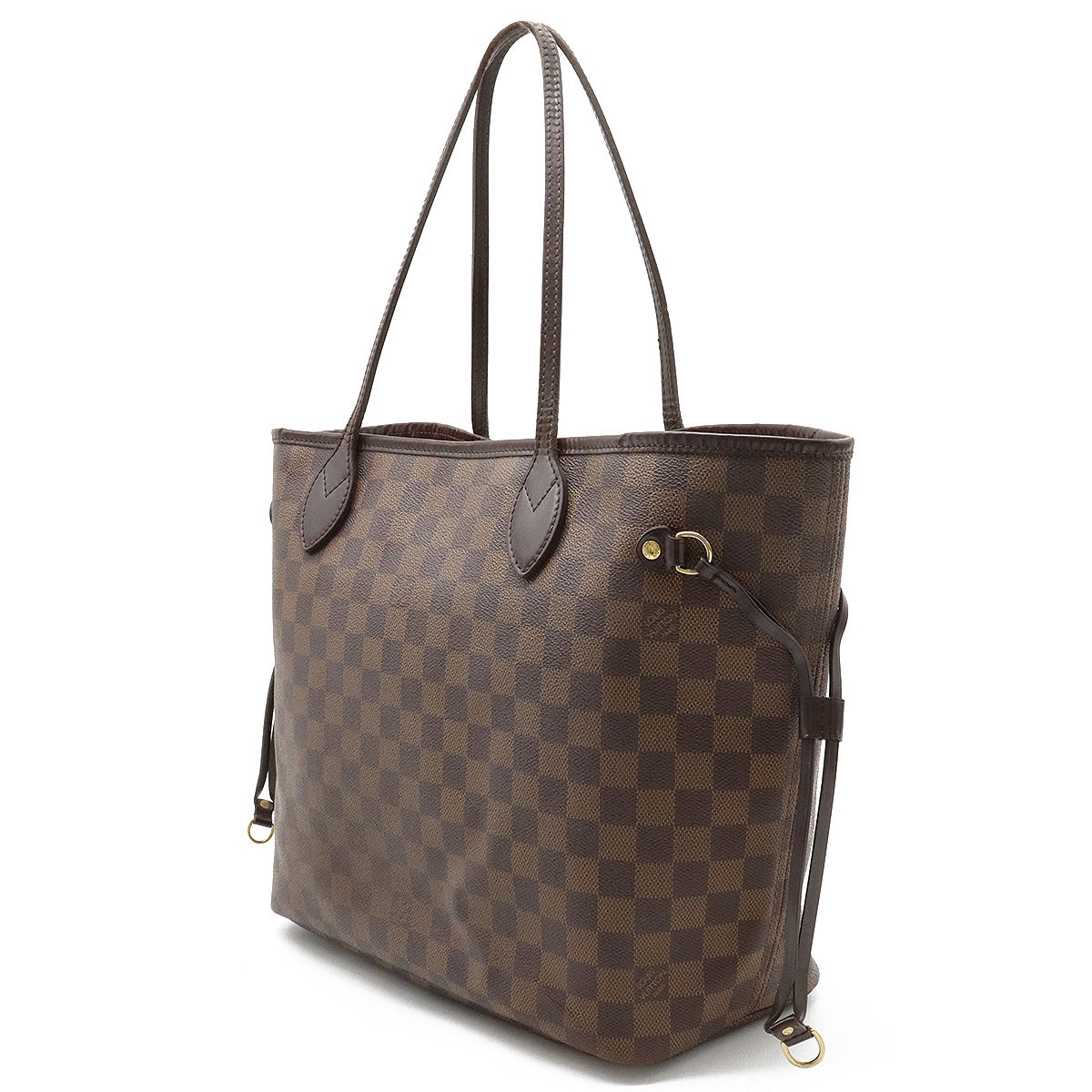 Louis Vuitton Damier Neverfull MM Tote Bag Shoulder Bag
