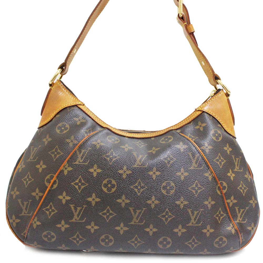 Louis Vuitton Galliera PM Monogram Shoulder Bag Brown