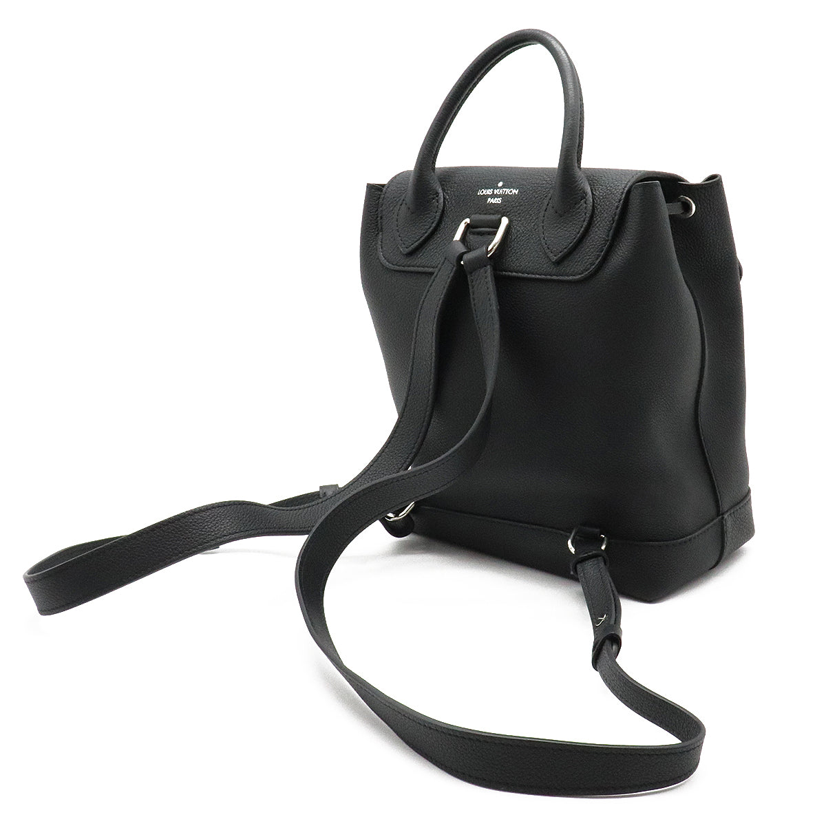 Louis Vuitton LockMe Backpack Rucksack Calf Leather Noir Black