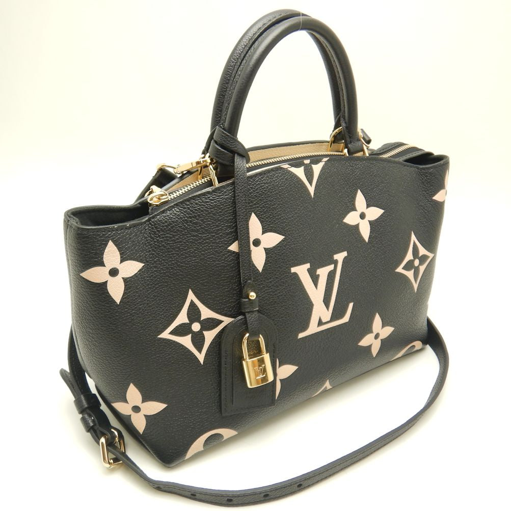 Louis Vuitton Petit Palais PM Handbag Amplant Black