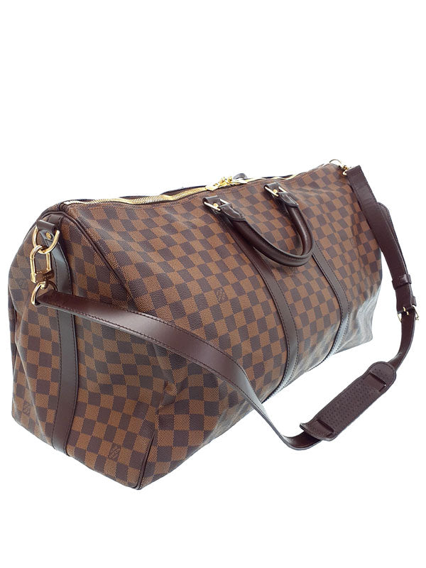Louis Vuitton Damier Keepall Bandouliere 55 Handbag