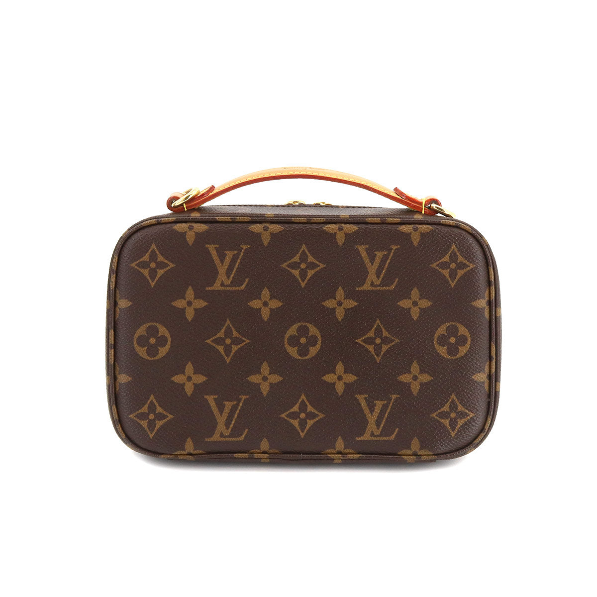 Louis Vuitton Monogram Utility Crossbody Shoulder Bag Brown