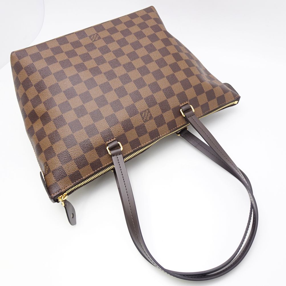 Louis Vuitton Damier Jena PM Ebene Tote Bag