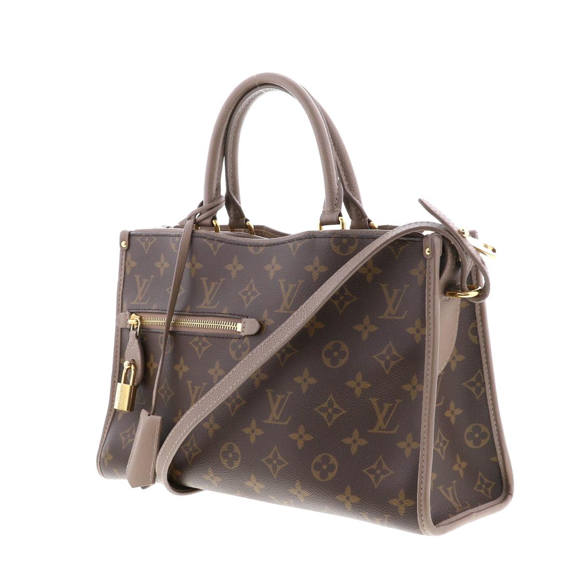 Louis Vuitton Popincourt PM Shoulder Bag Brown