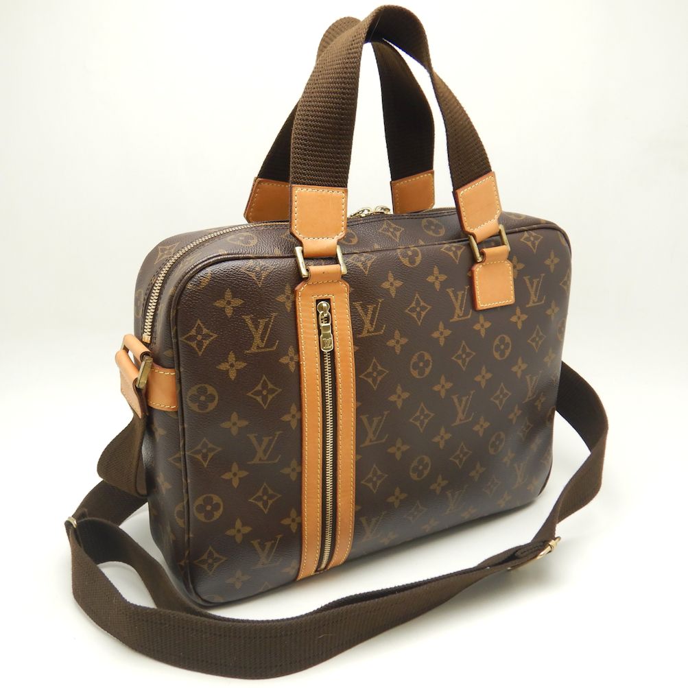 Louis Vuitton Monogram Sac Bosphore Handbag Brown