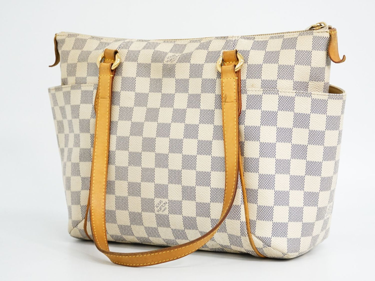 Louis Vuitton Totally PM Damier Azur Shoulder Bag Tote Bag