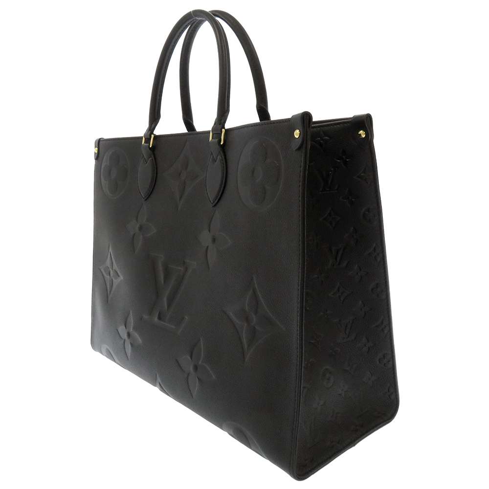 Louis Vuitton Handbag Monogram Implant On The Go GM