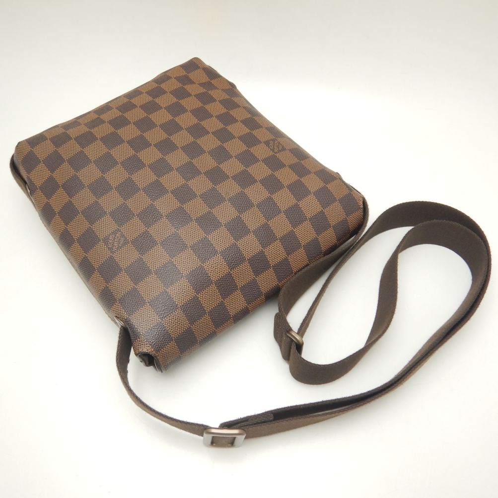 Louis Vuitton Damier Brooklyn PM Shoulder Bag Ebene