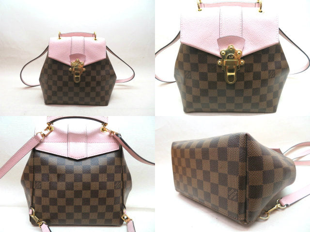 Louis Vuitton Damier Clapton Bag Packmagnolia Mini Rucksack Backpack 2way
