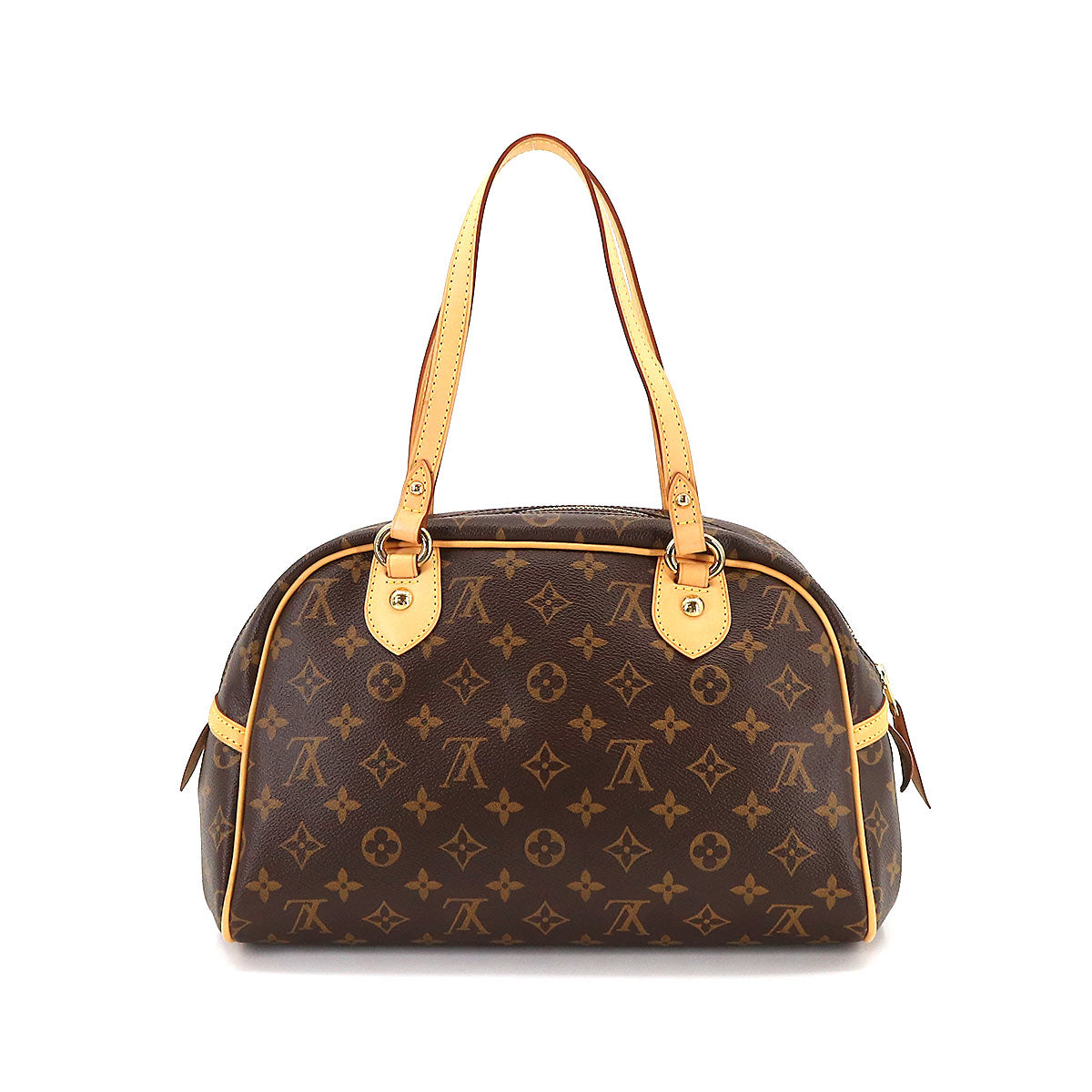 Louis Vuitton Monogram Montorgueil PM Hand Bag Brown