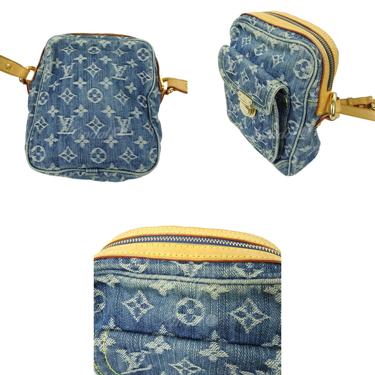 Louis Vuitton Monogram Denim Camera Bag