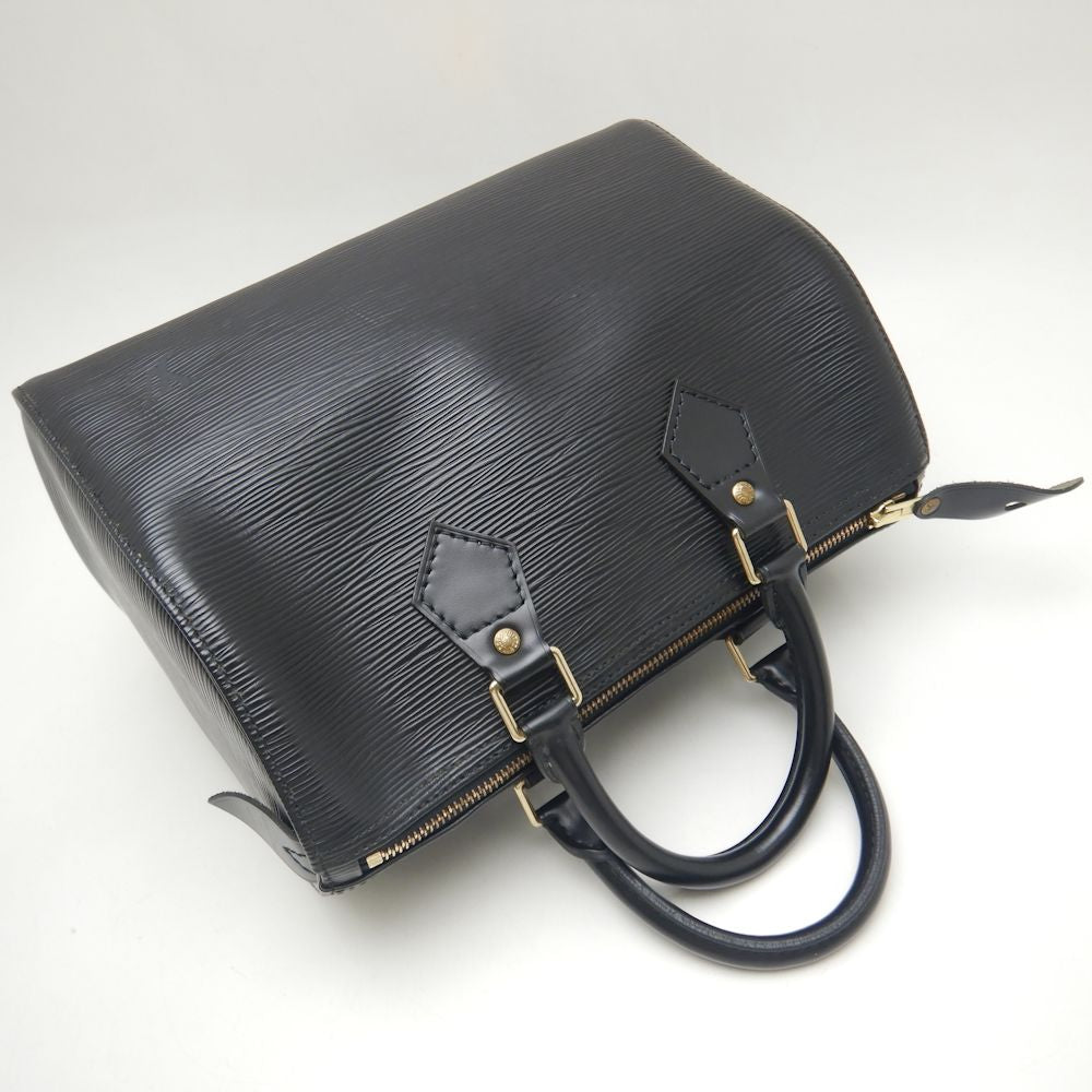 Louis Vuitton Epi Speedy 25 Handbag Noir