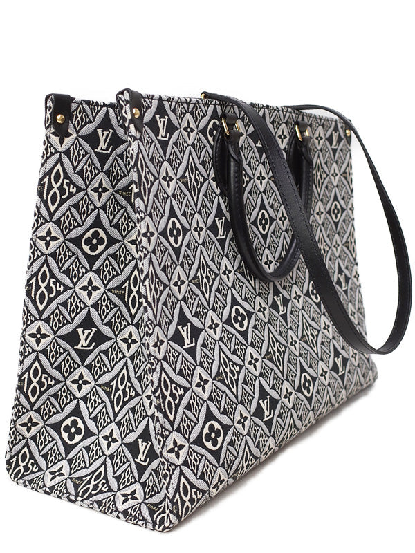 Louis Vuitton Monogram Jacquard On The Go GM 2way Bag