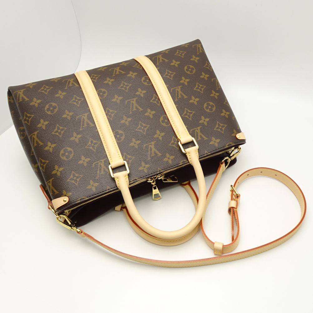 Louis Vuitton Monogram Sufro MM Brown 2WAY Bag