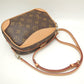 Louis Vuitton Monogram  Deauville Mini Shoulder Bag Brown