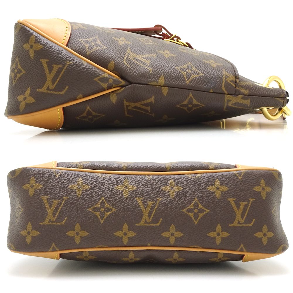 Louis Vuitton Monogram Odeon NM PM Shoulder Bag Brown