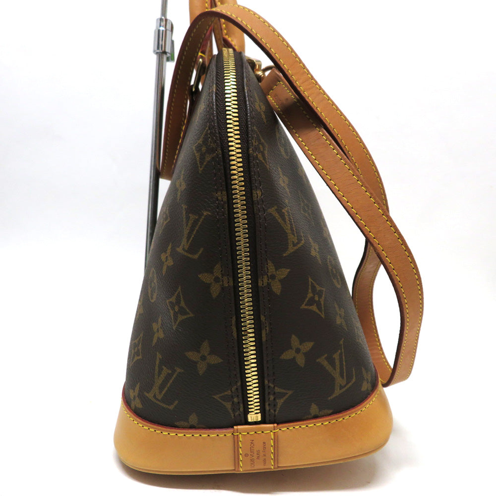 Louis Vuitton Bag Alma Monogram AB Rank Brown