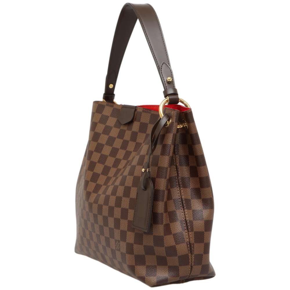 Louis Vuitton Shoulder Bag Damier Ebene Graceful PM