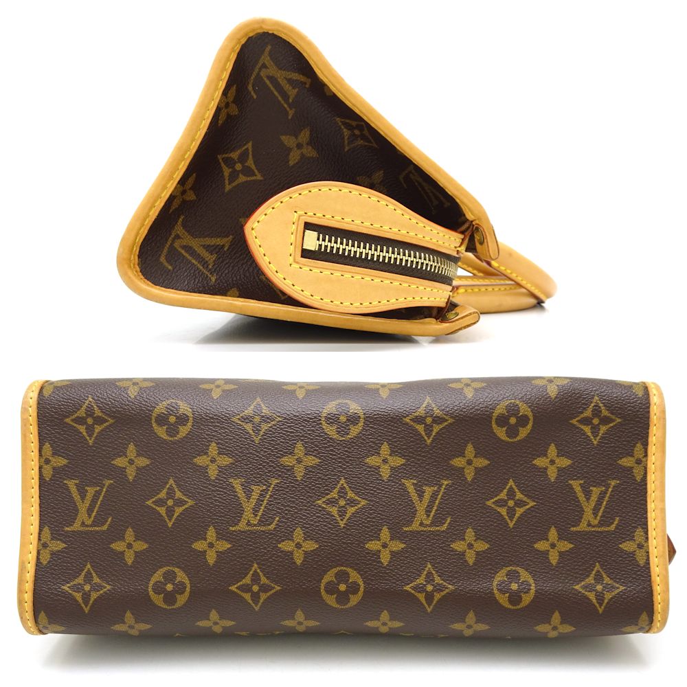 Louis Vuitton Monogram Popincourt Handbag Brown