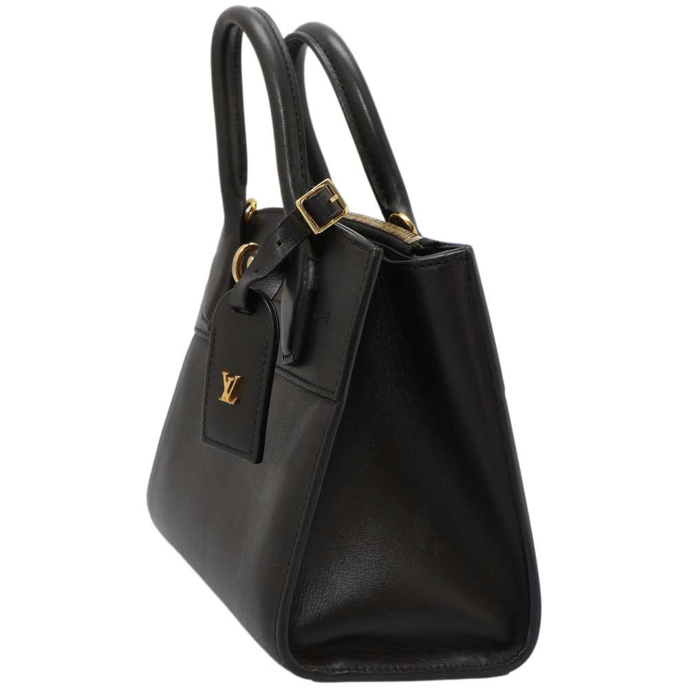 Louis Vuitton Handbag City Steamer 2way Shoulder Bag Black