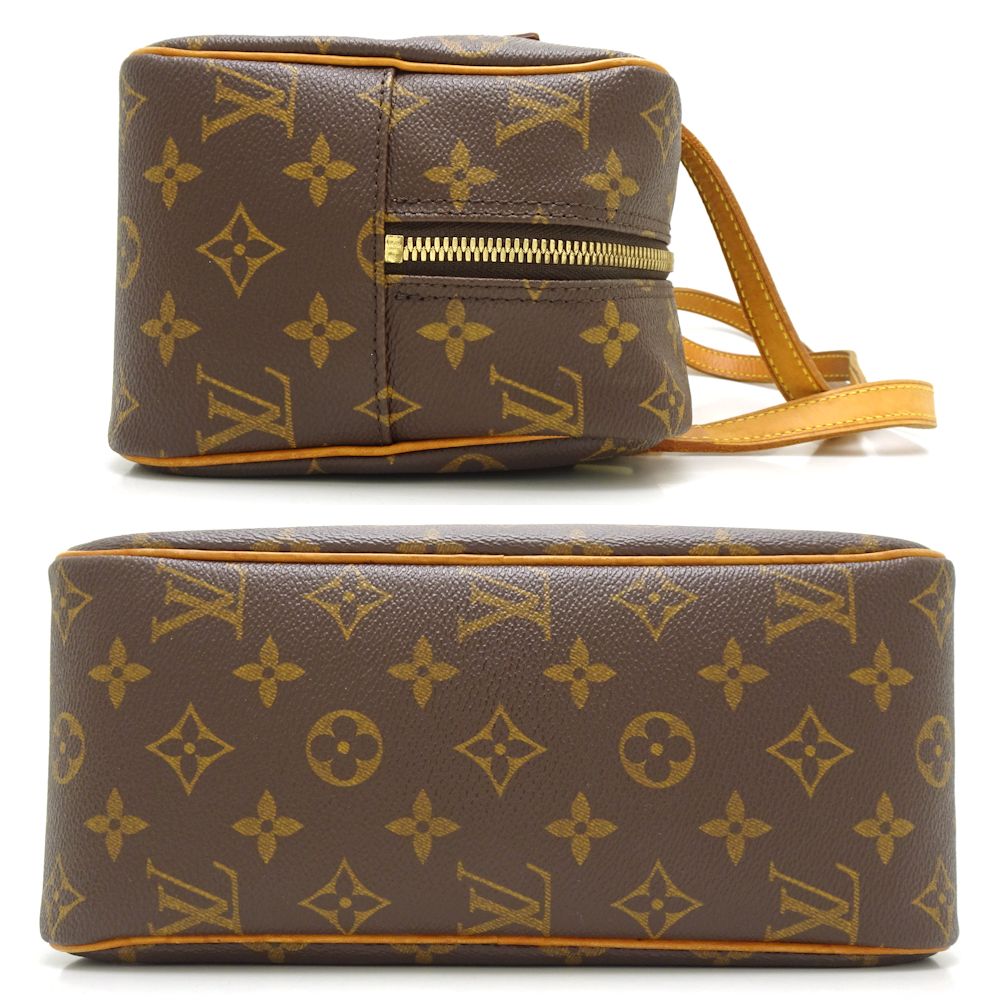 Louis Vuitton Monogram  Cite MM Crossbody Shoulder Bag Brown