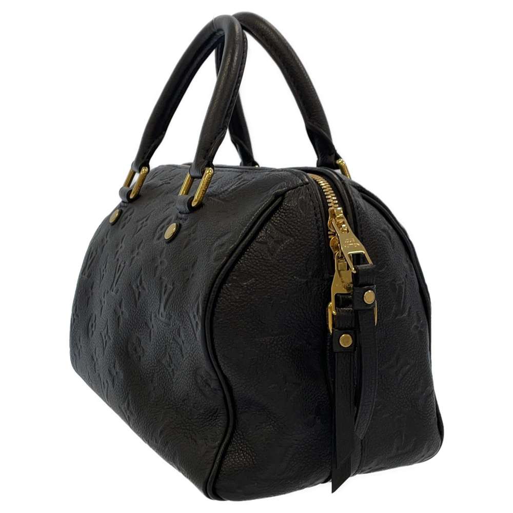 Louis Vuitton Handbag Monogram Implant Speedy Bandouliere 25