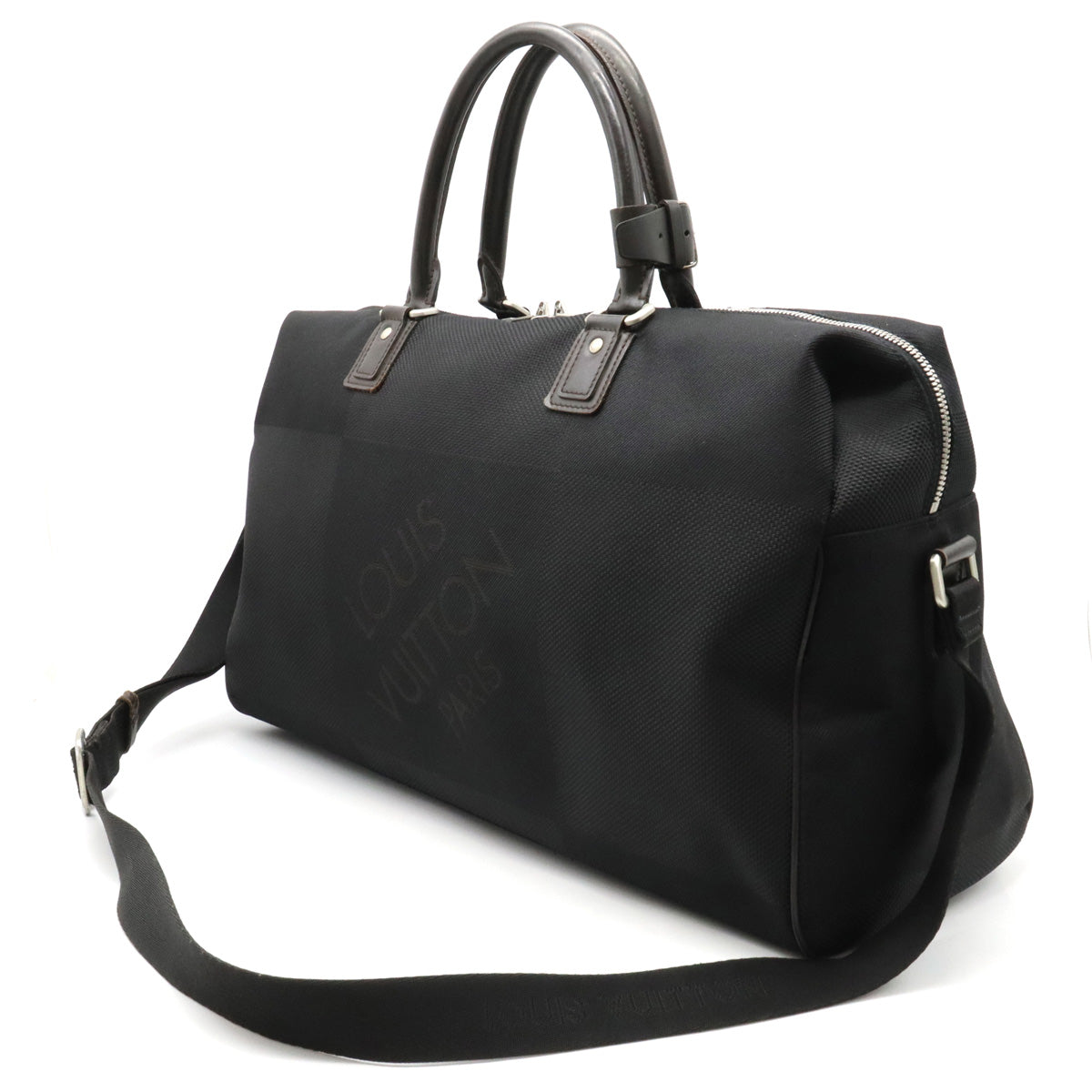 Louis Vuitton Damier Jean Albatros Shoulder Bag Noir Black