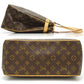 Louis Vuitton Monogram Batignolles Vertical Tote Bag Brown