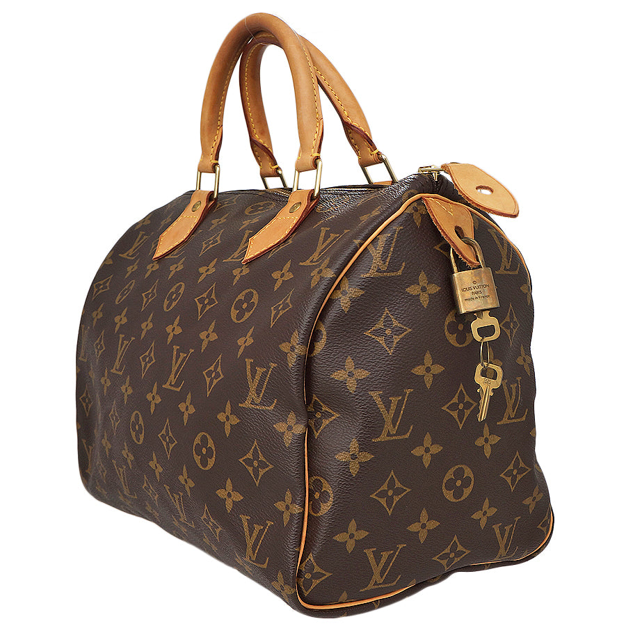 Louis Vuitton Speedy 30 Monogram Canvas Brown