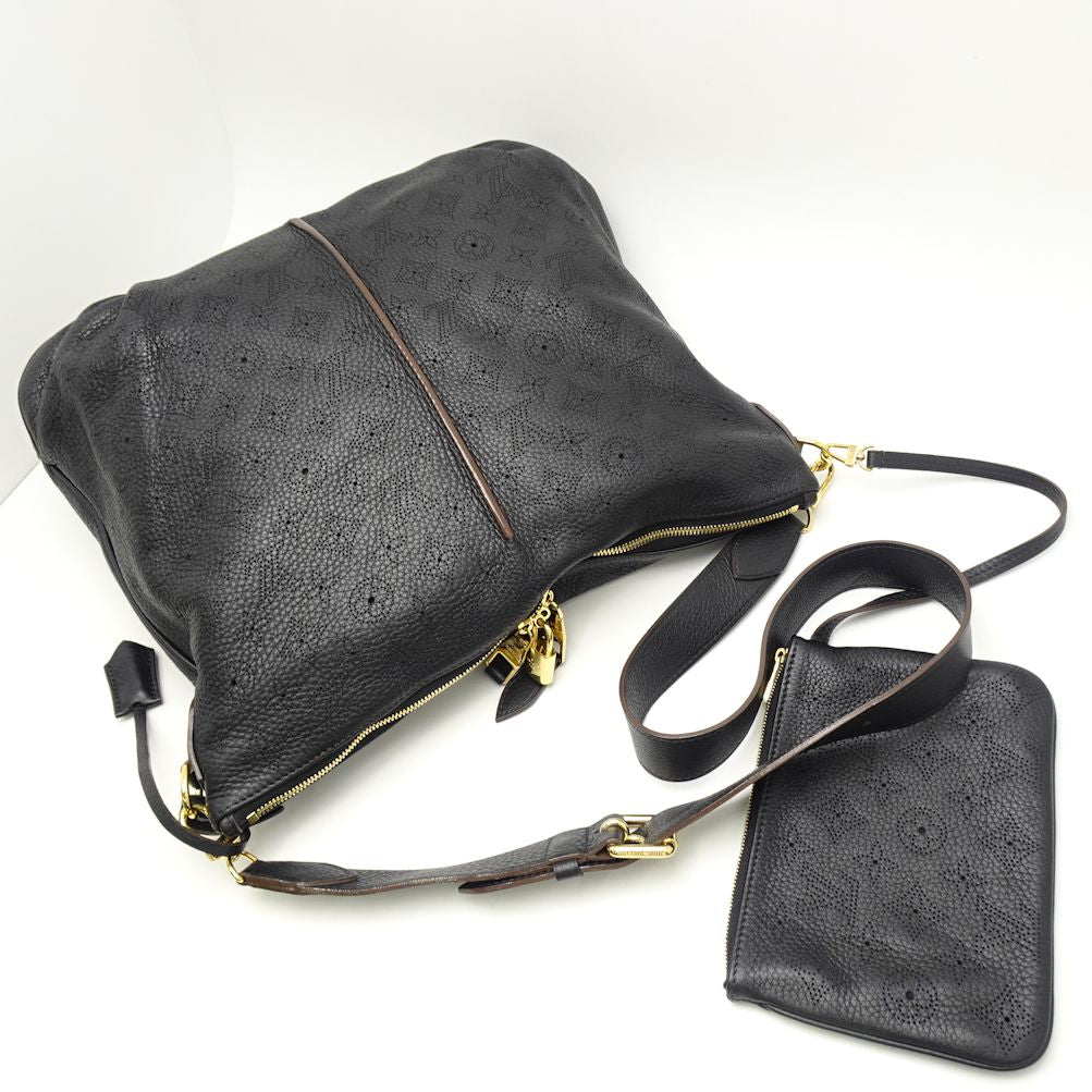 Louis Vuitton  Mahina Selene MM Noir Shoulder Bag