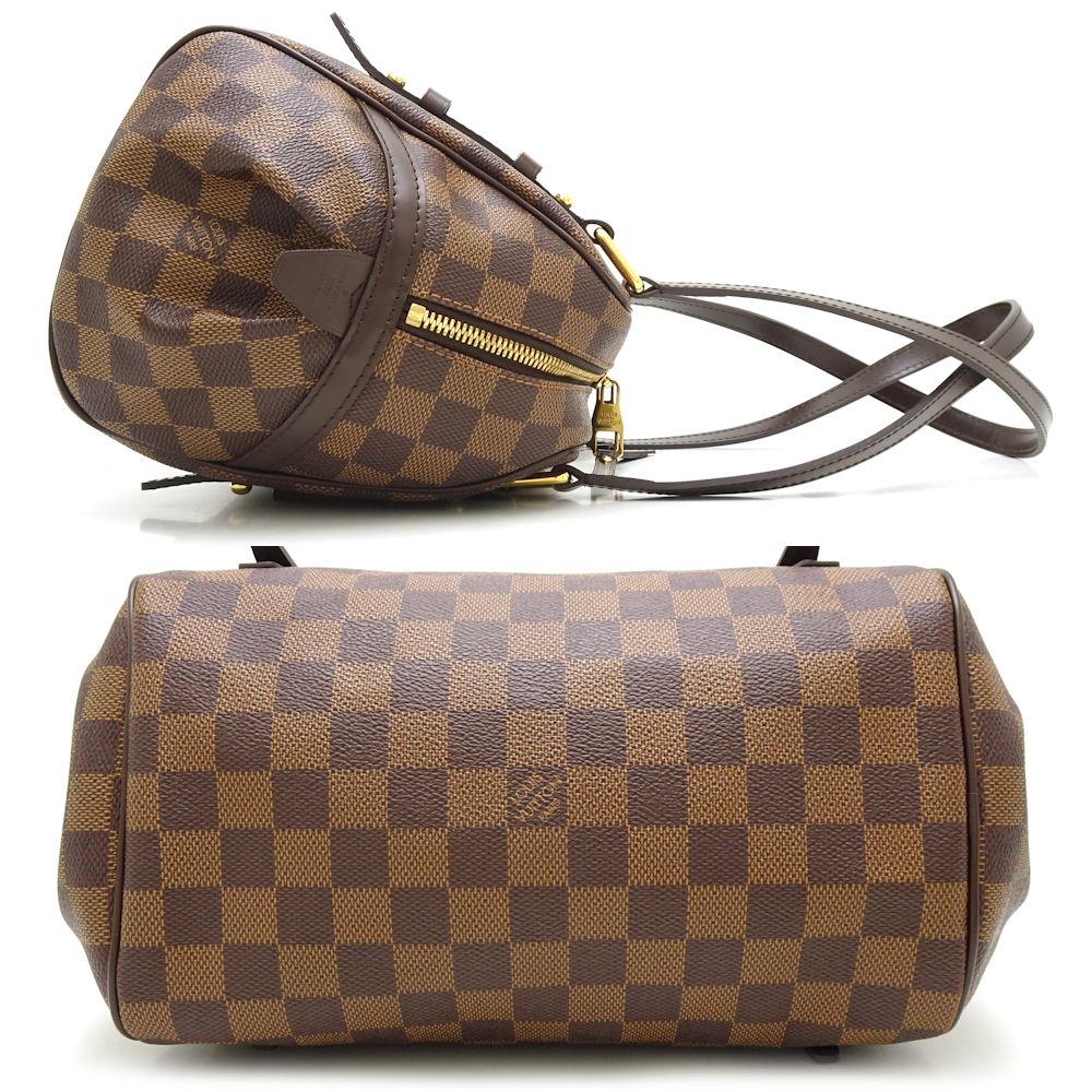 Louis Vuitton Damier Rivington PM Tote Bag Ebene