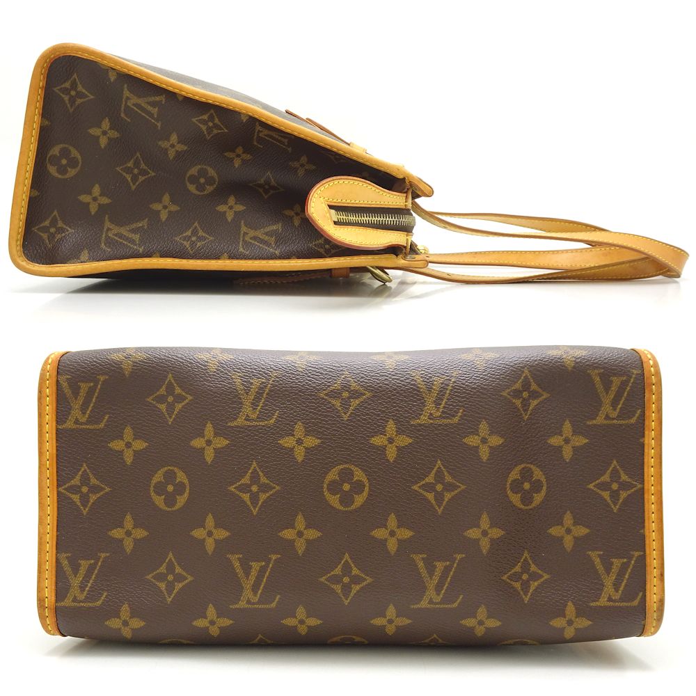 Louis Vuitton Monogram Popincourt Tote Bag Brown