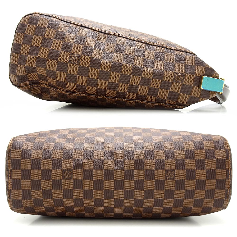 Louis Vuitton  Damier Portobello PM Ebene Shoulder Bag Brown