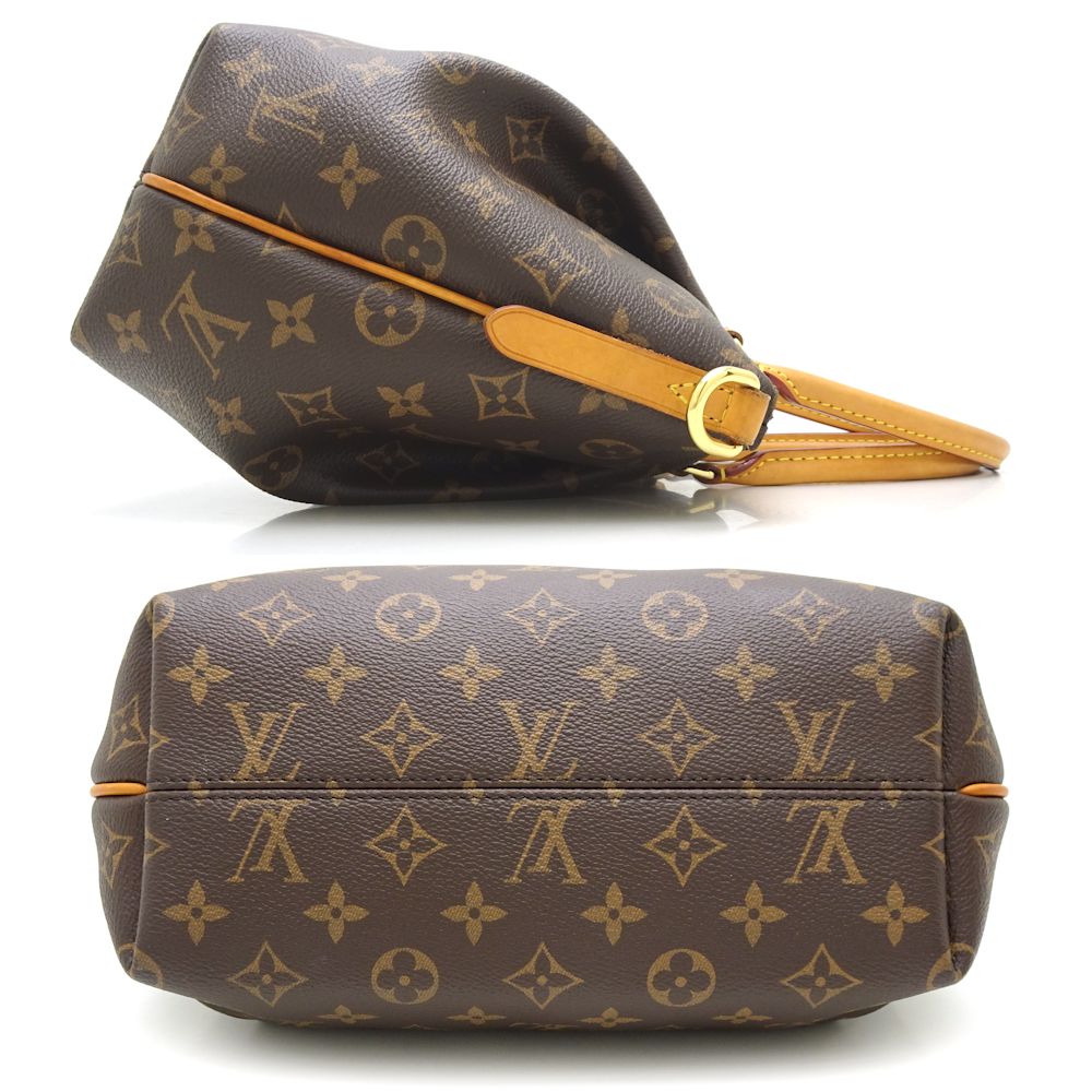 Louis Vuitton Monogram Turenne PM Shoulder Bag Brown