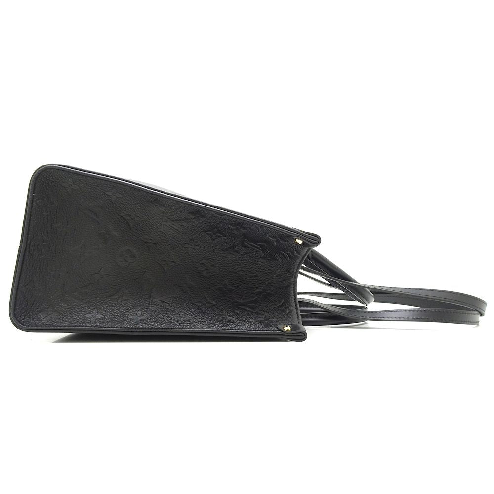 Louis Vuitton On The Go MM Handbag Noir Black