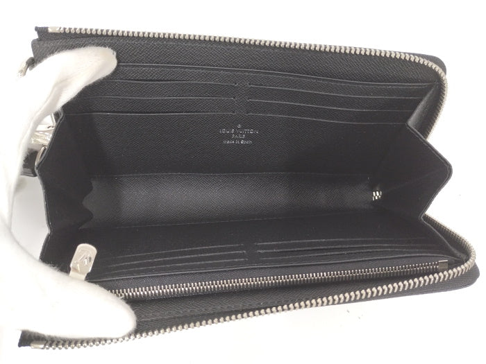 Louis Vuitton Zippy Dragonne L- Shaped Zipper Long Wallet Taiga