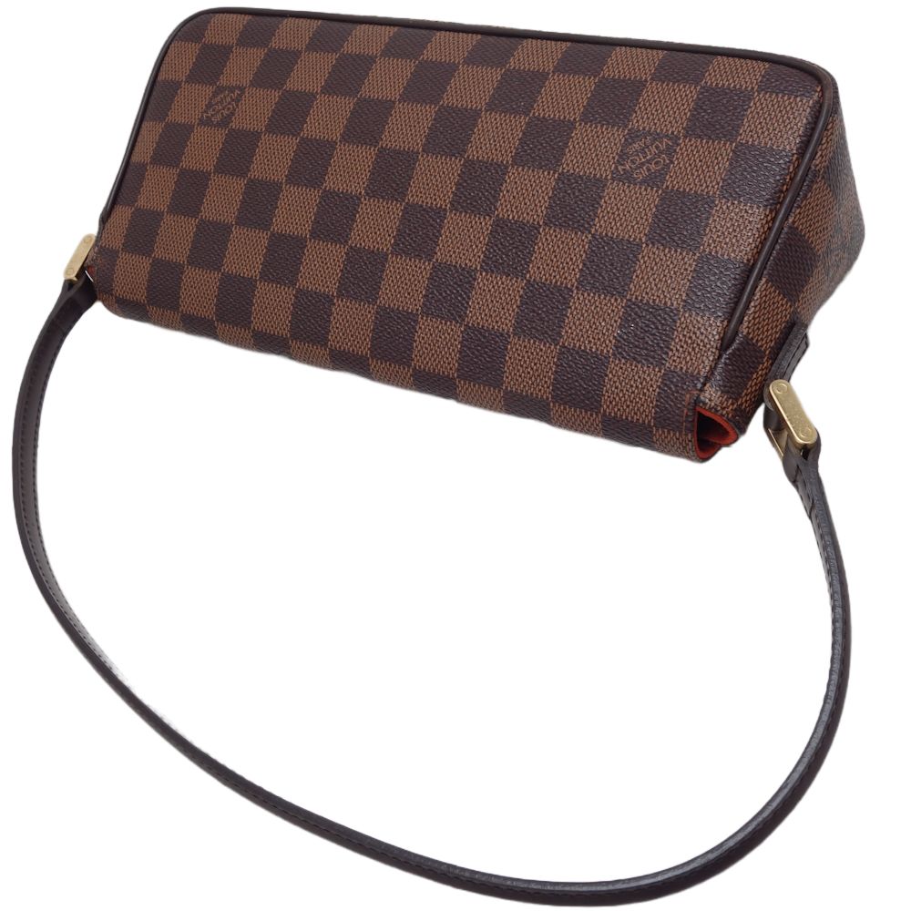 Louis Vuitton Damier Recollator Shoulder Bag Ebene
