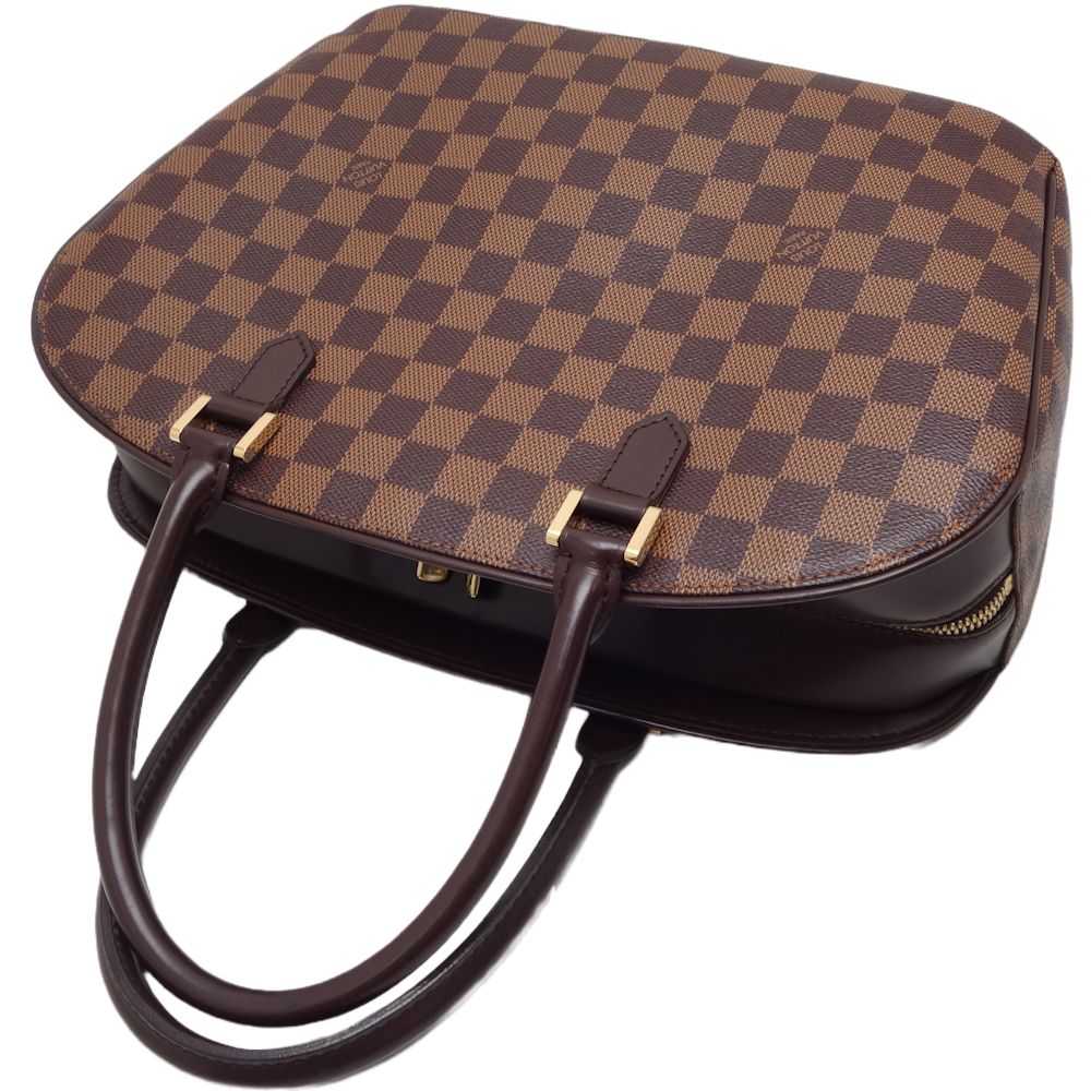 Louis Vuitton Damier Saria Horizontal Tote Bag Ebene