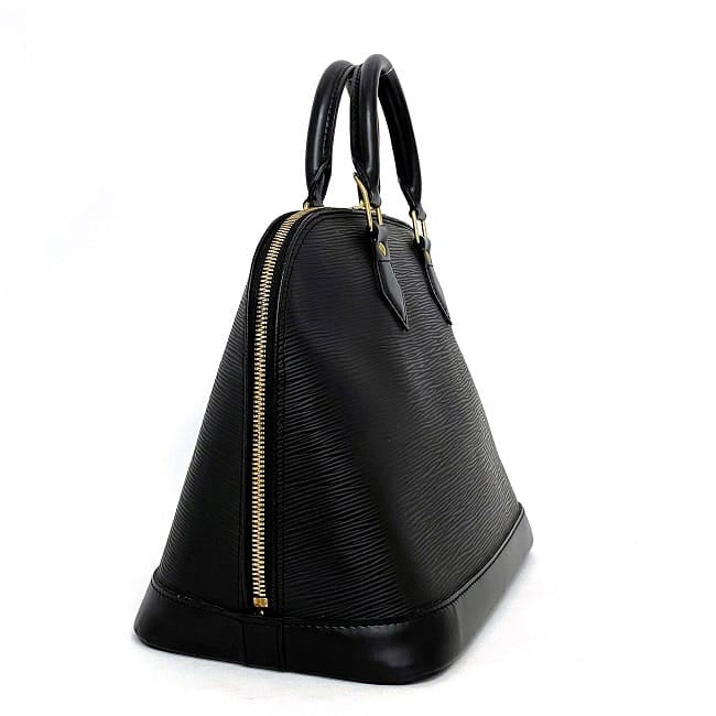 Louis Vuitton Handbag Alma PM Black Noir Epi